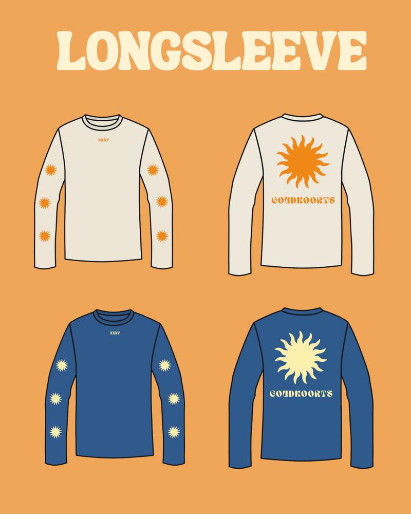 Long sleeve blauw